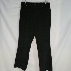 RAFAELLA | size 12 | Black Cords / Corduroy Pants